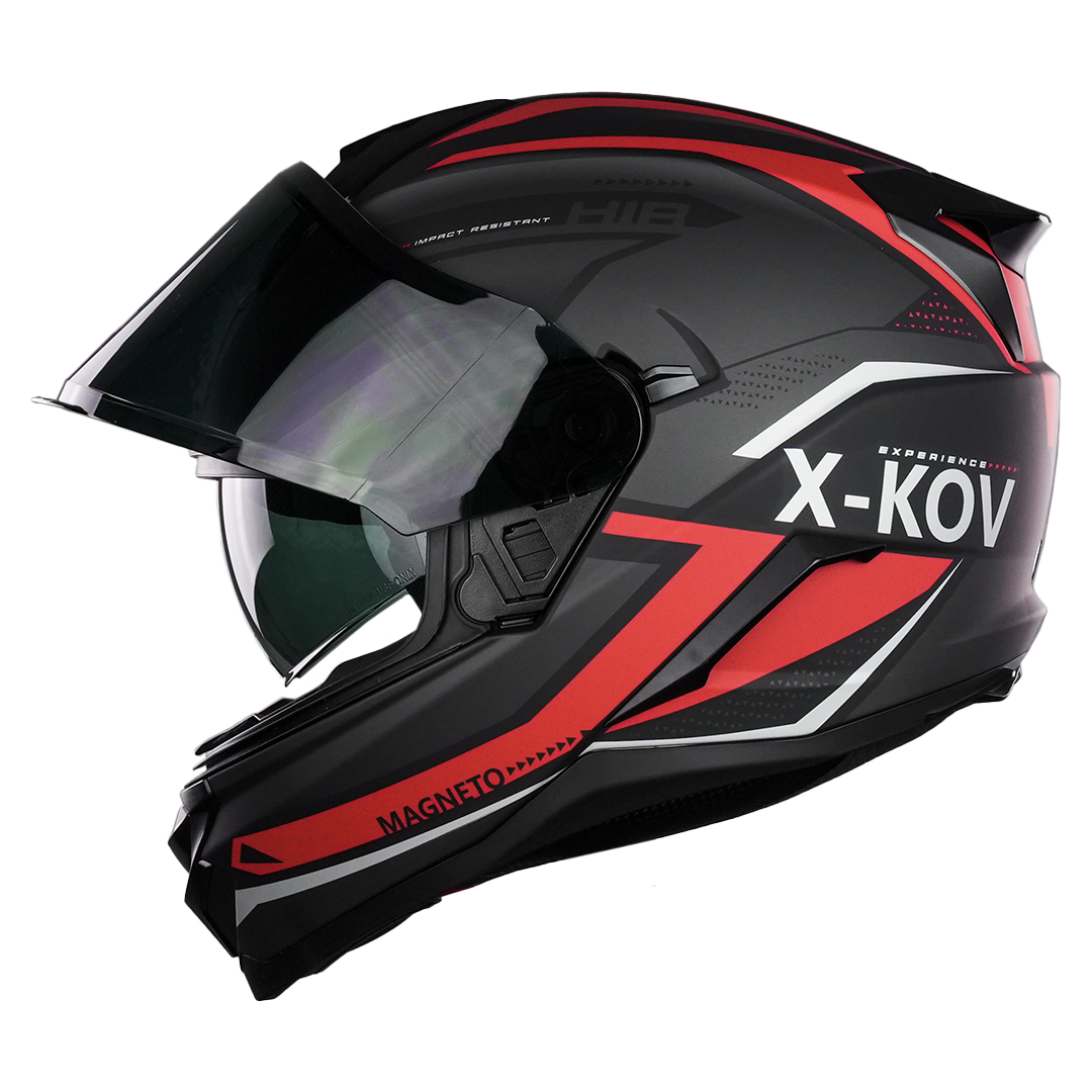 CASCO XSERIES MAGNETO NITRO ROJO Cascos X-KOV + de motociclista