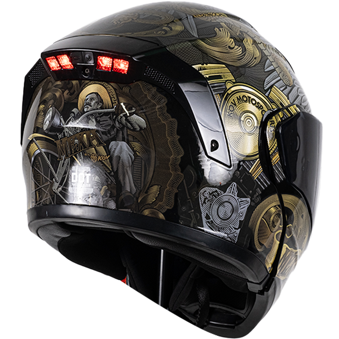 CASCO ESTELAR MEXA Cascos KOV + de motociclista