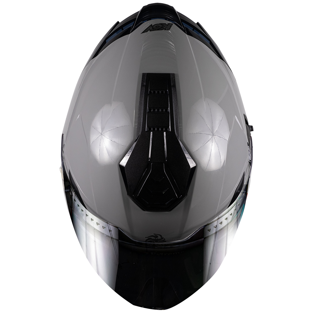CASCO APOLO GRIS BRILLANTE