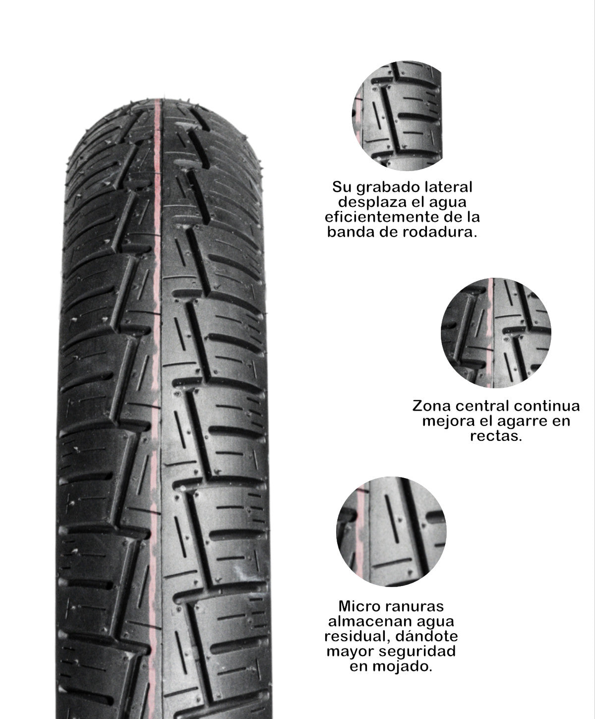 KOV TIRES MARATHON Llanta KOV + de motociclista