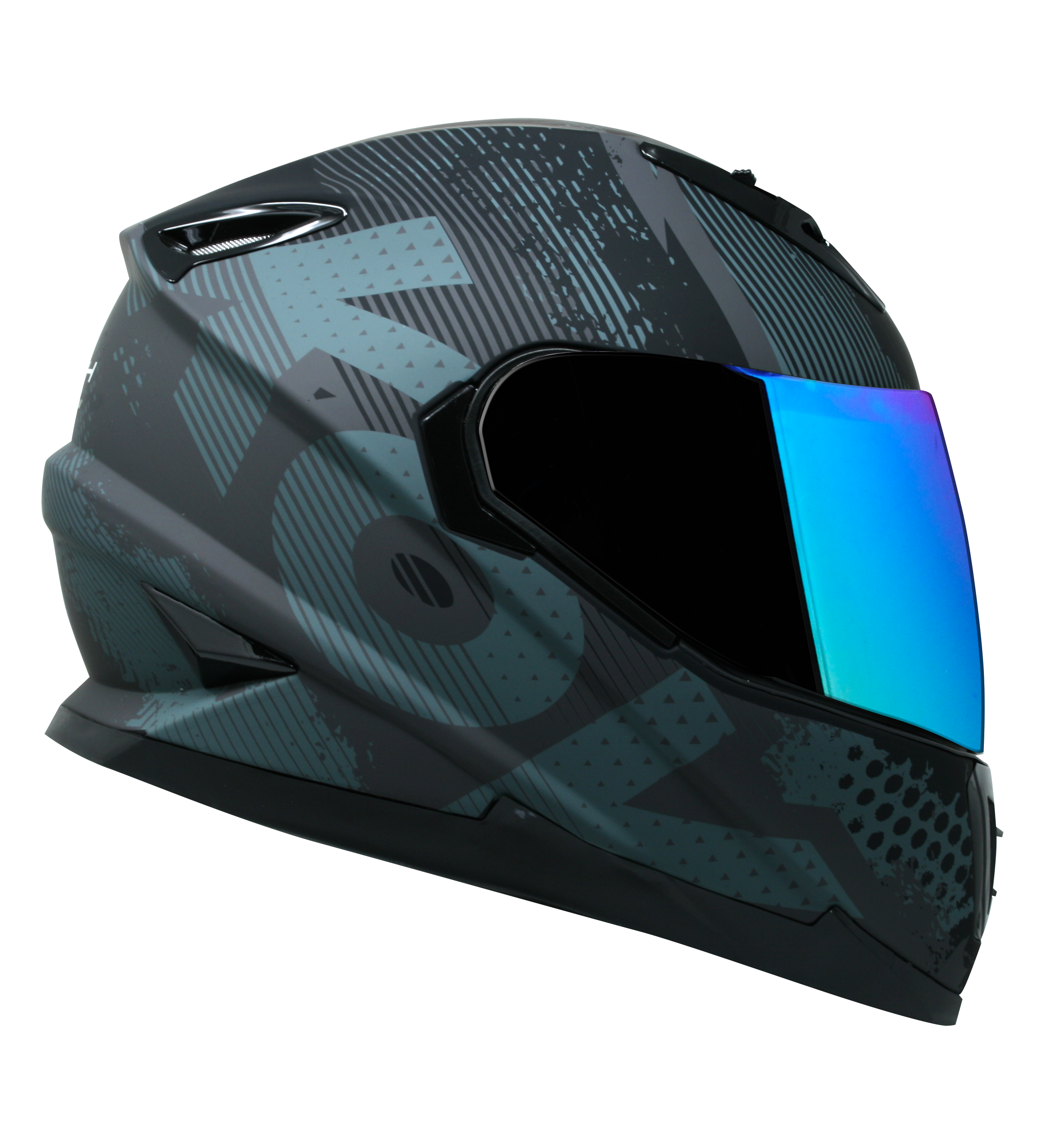 CASCO VENENO MATCH ONE NEGRO Cascos KOV + de motociclista