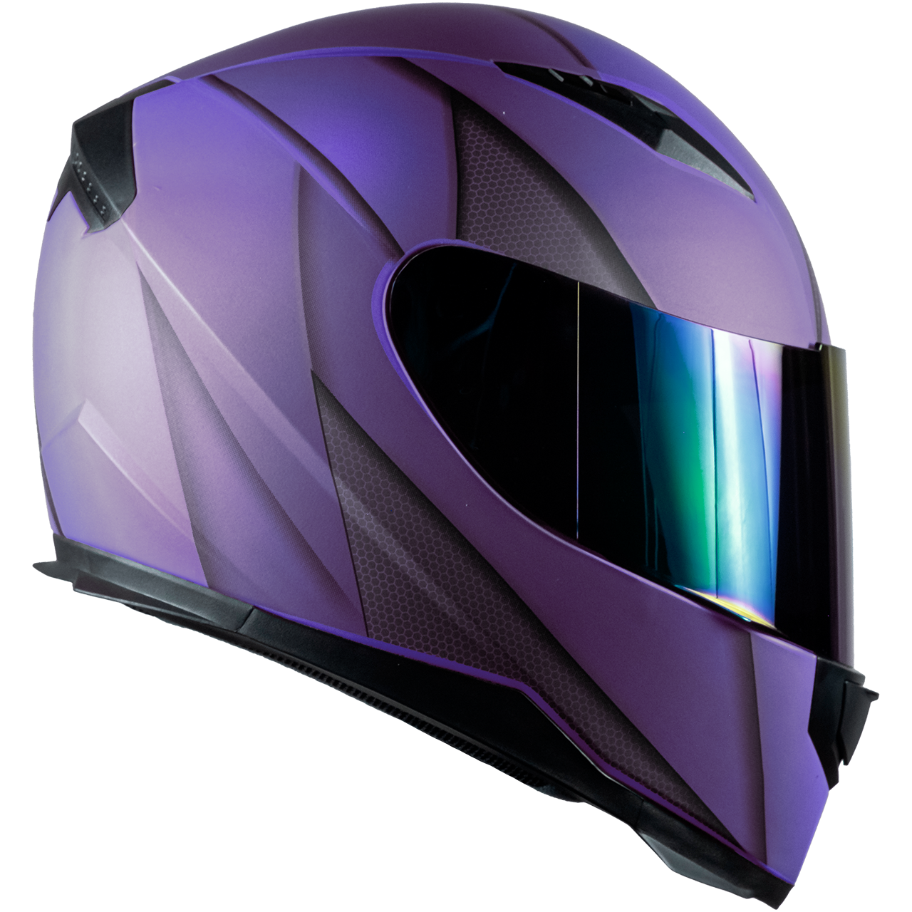 CASCO NOVAK BLADE MORADO Cascos KOV + de motociclista