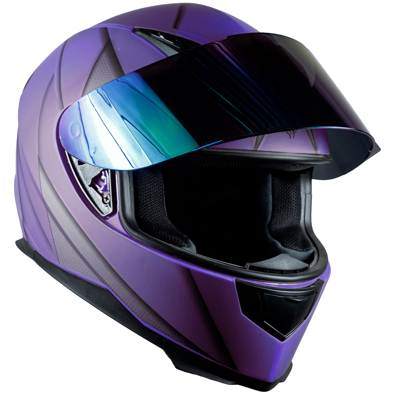 CASCO NOVAK BLADE MORADO Cascos KOV + de motociclista