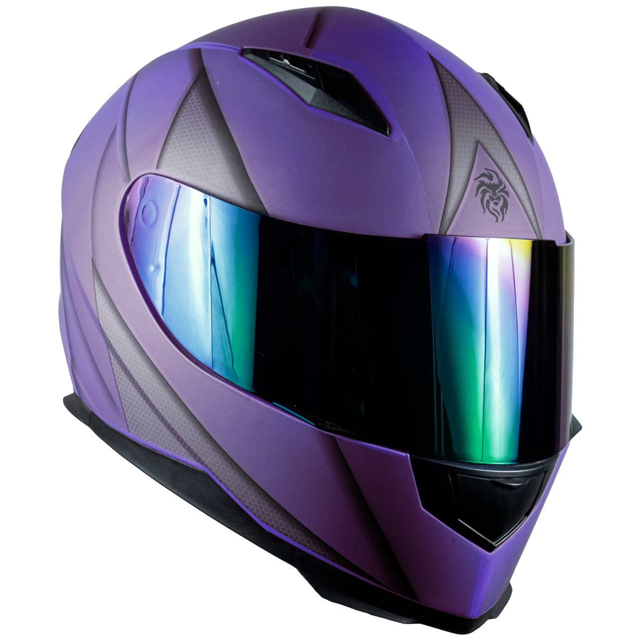 CASCO NOVAK BLADE MORADO Cascos KOV + de motociclista