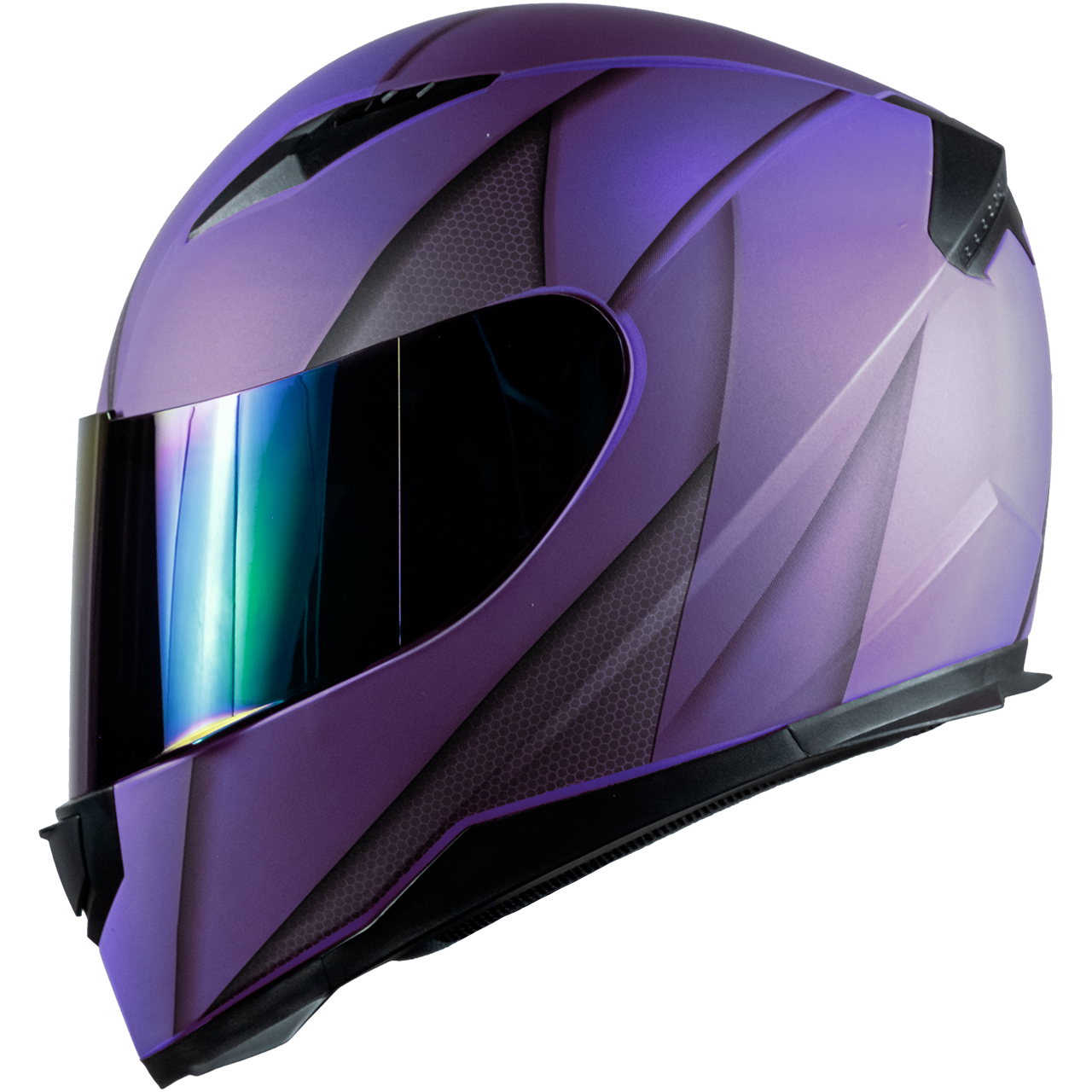 CASCO NOVAK BLADE MORADO Cascos KOV + de motociclista