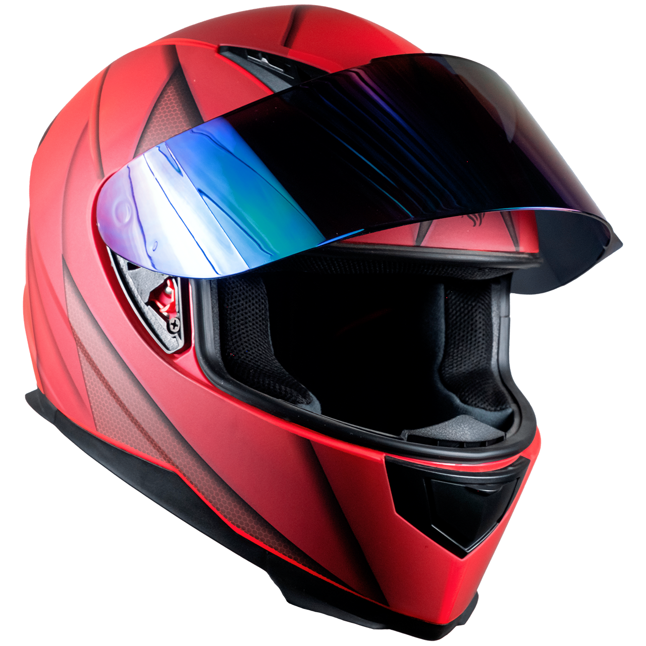 CASCO NOVAK BLADE ROJO Cascos KOV + de motociclista