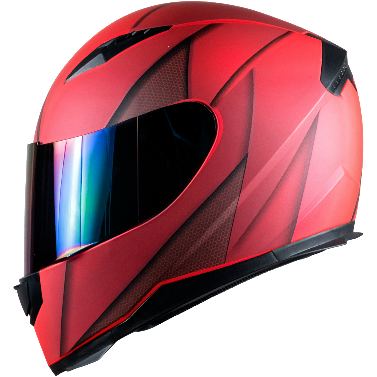 CASCO NOVAK BLADE ROJO Cascos KOV + de motociclista