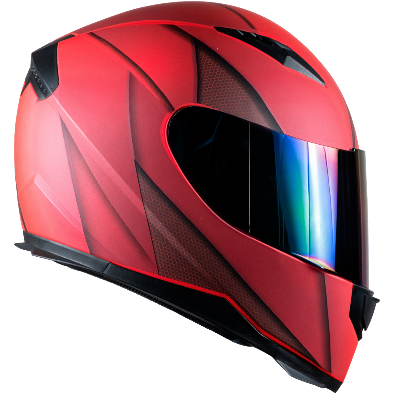 CASCO NOVAK BLADE ROJO Cascos KOV + de motociclista