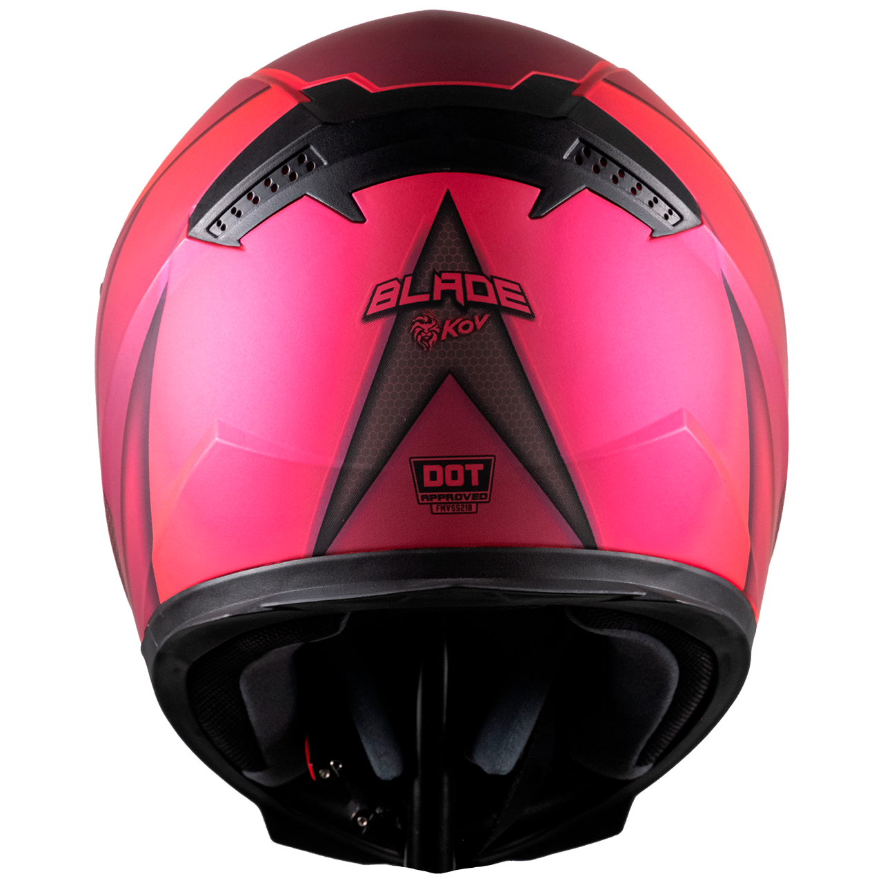 CASCO NOVAK BLADE METAL ROSA Cascos KOV + de motociclista