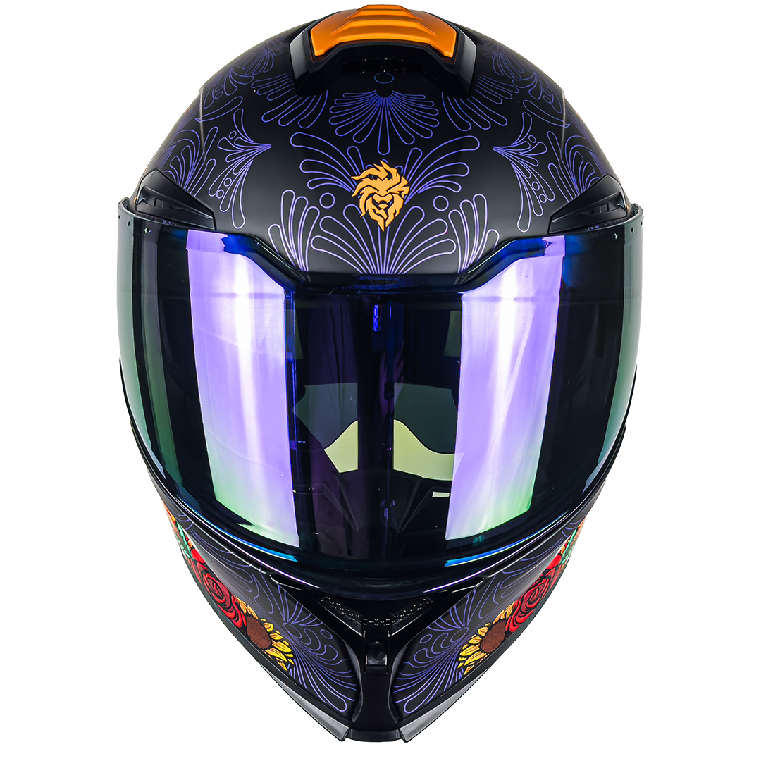 CASCO ORION CATRINA NARANJA Cascos KOV + de motociclista