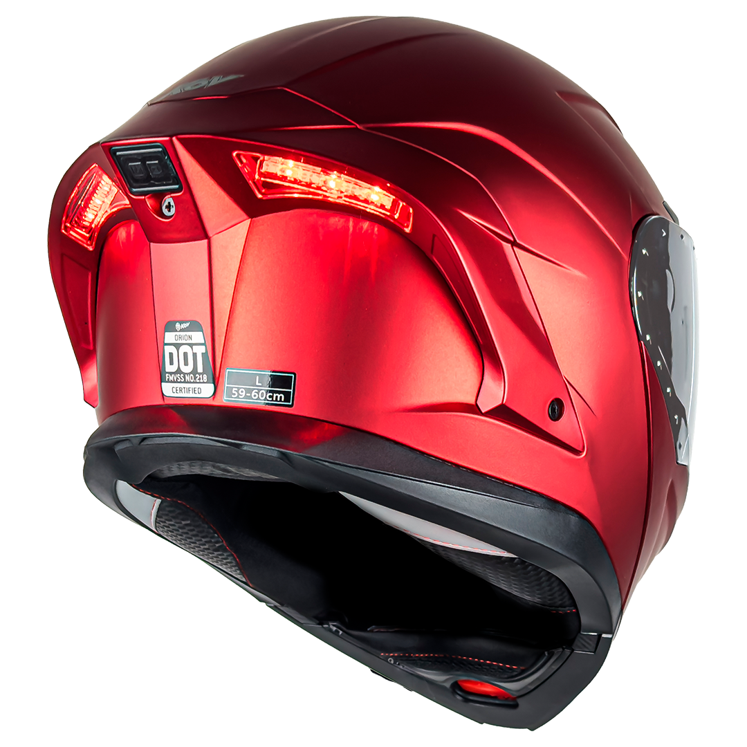 CASCO ORION ROJO Cascos KOV + de motociclista