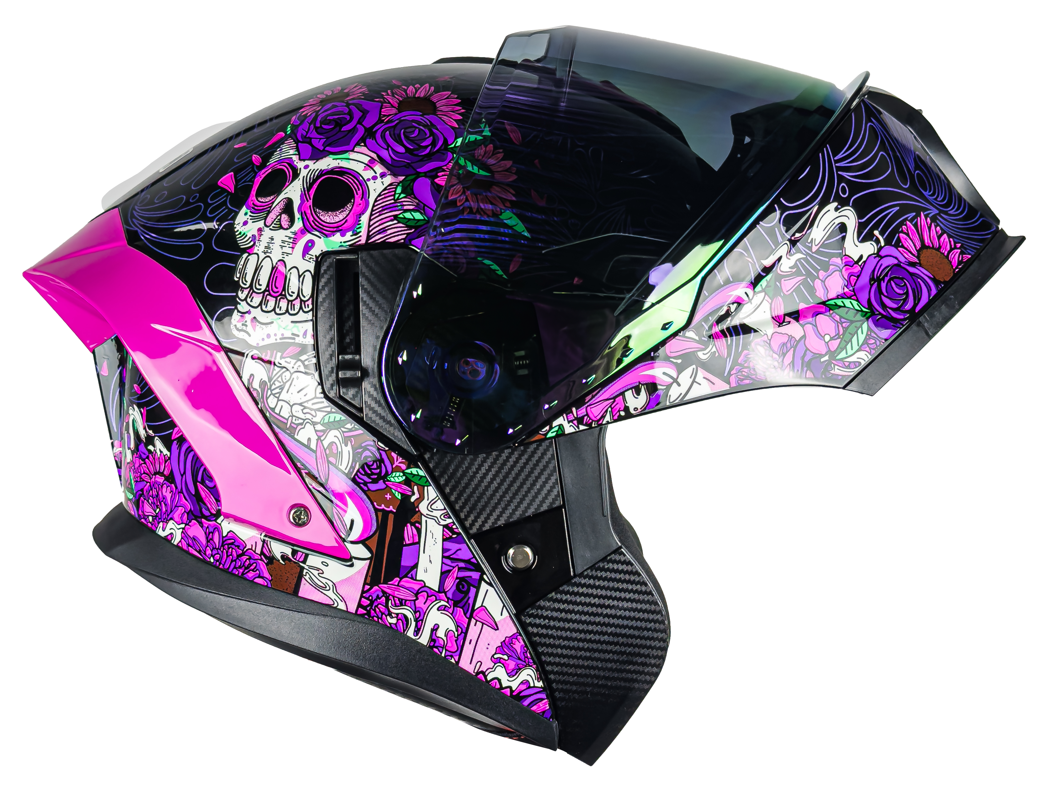 CASCO ORION CATRINA ROSA CON MICA DE REGALO Cascos KOV + de motociclista