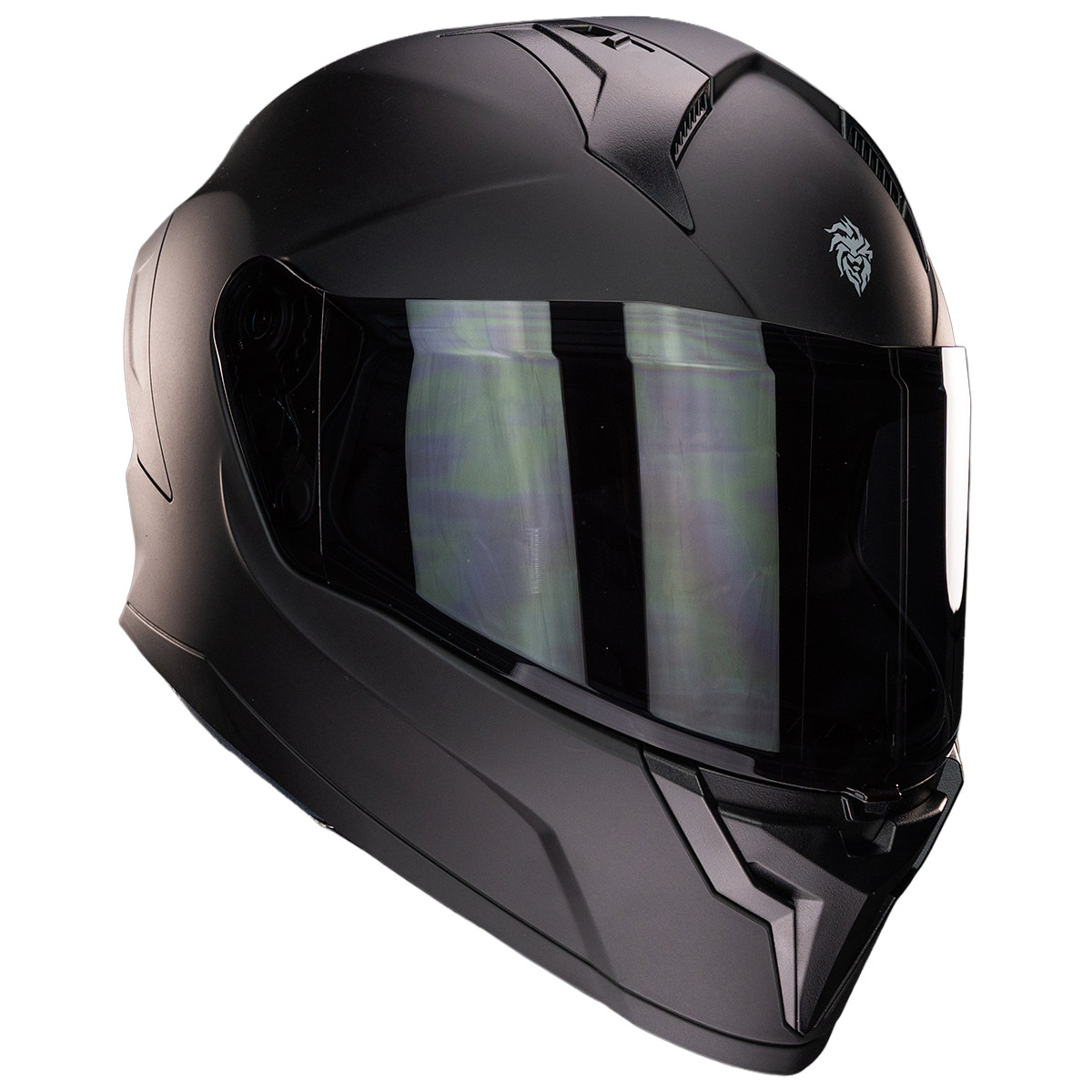 CASCO PROTON SOLIDO NEGRO MATE Cascos KOV + de motociclista