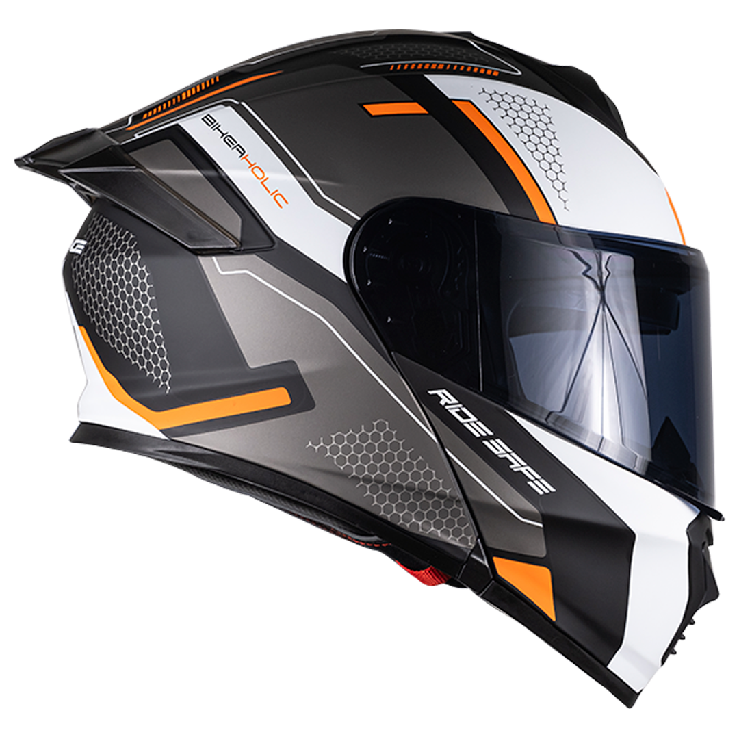 CASCO THUNDER REVENGE NARANJA Cascos KOV + de motociclista