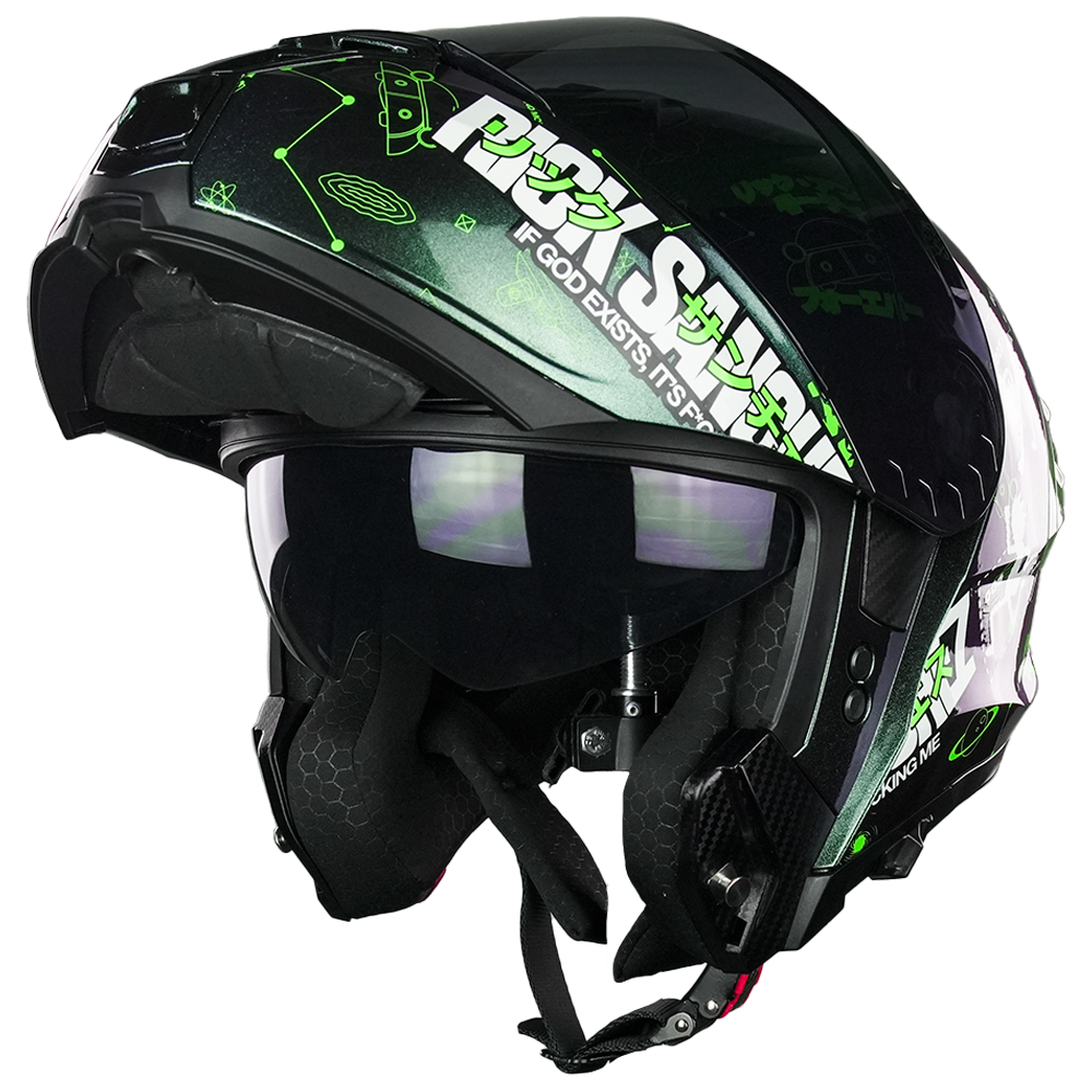 CASCO SNOW RICK SANCHEZ KOV + de motociclista