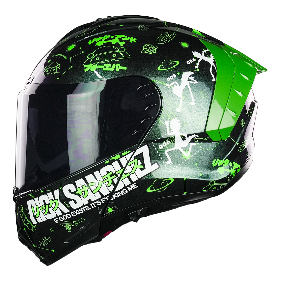 CASCO SNOW RICK SANCHEZ Cascos KOV + de motociclista