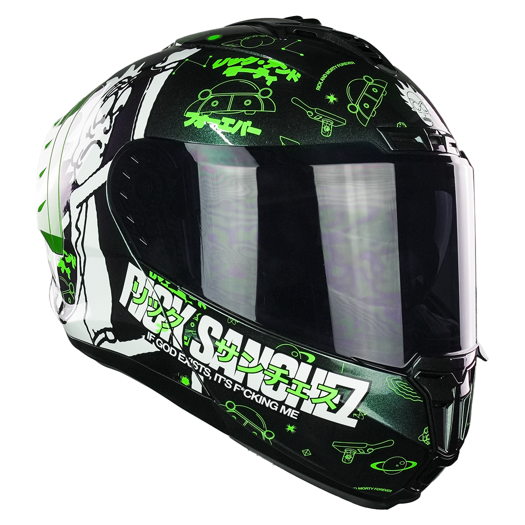 CASCO SNOW RICK SANCHEZ Cascos KOV + de motociclista