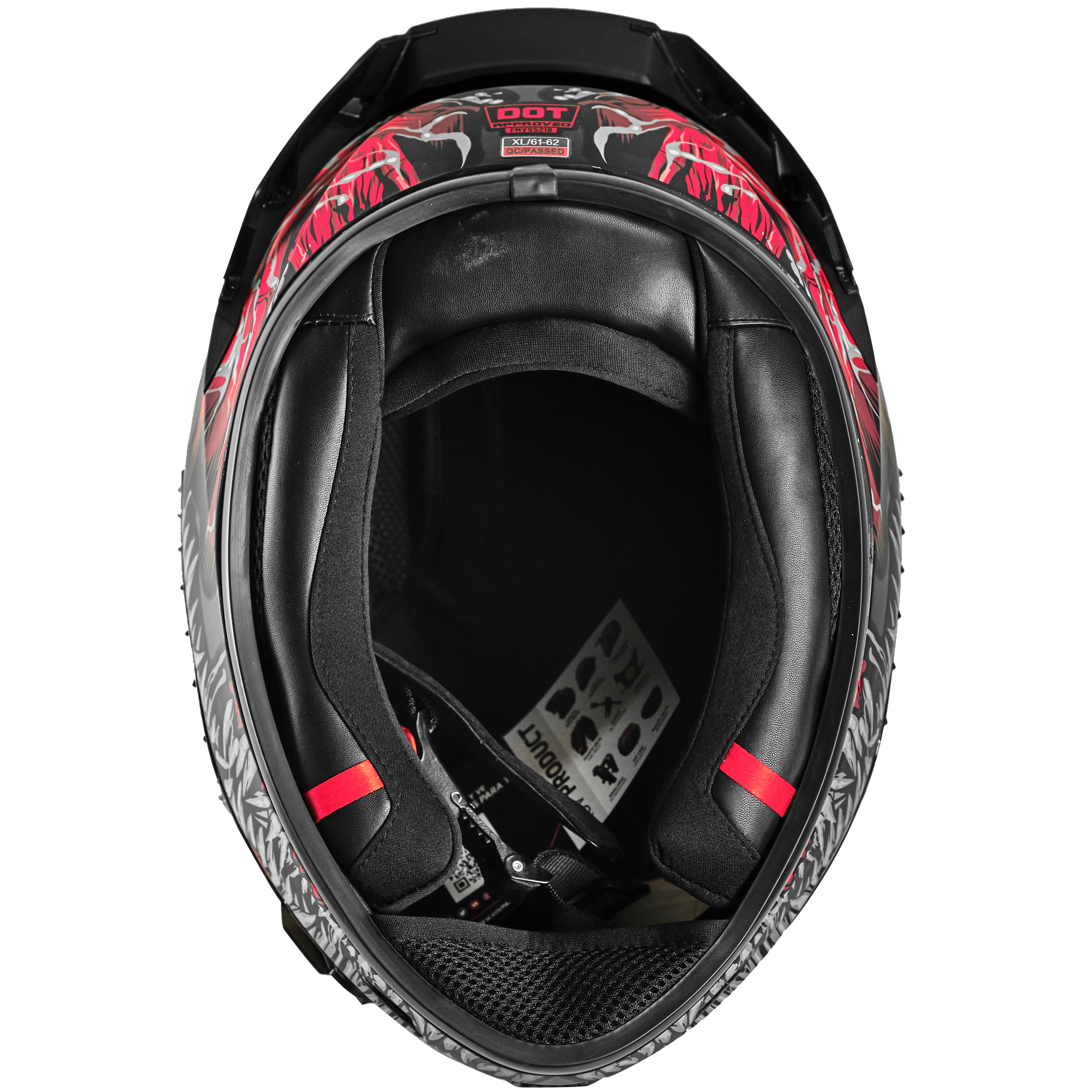CASCO AIRCUT CARNIVOR NEGRO Cascos KOV + de motociclista