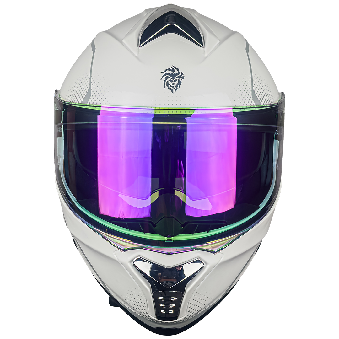 CASCO THUNDER WAVES BLANCO Cascos KOV + de motociclista