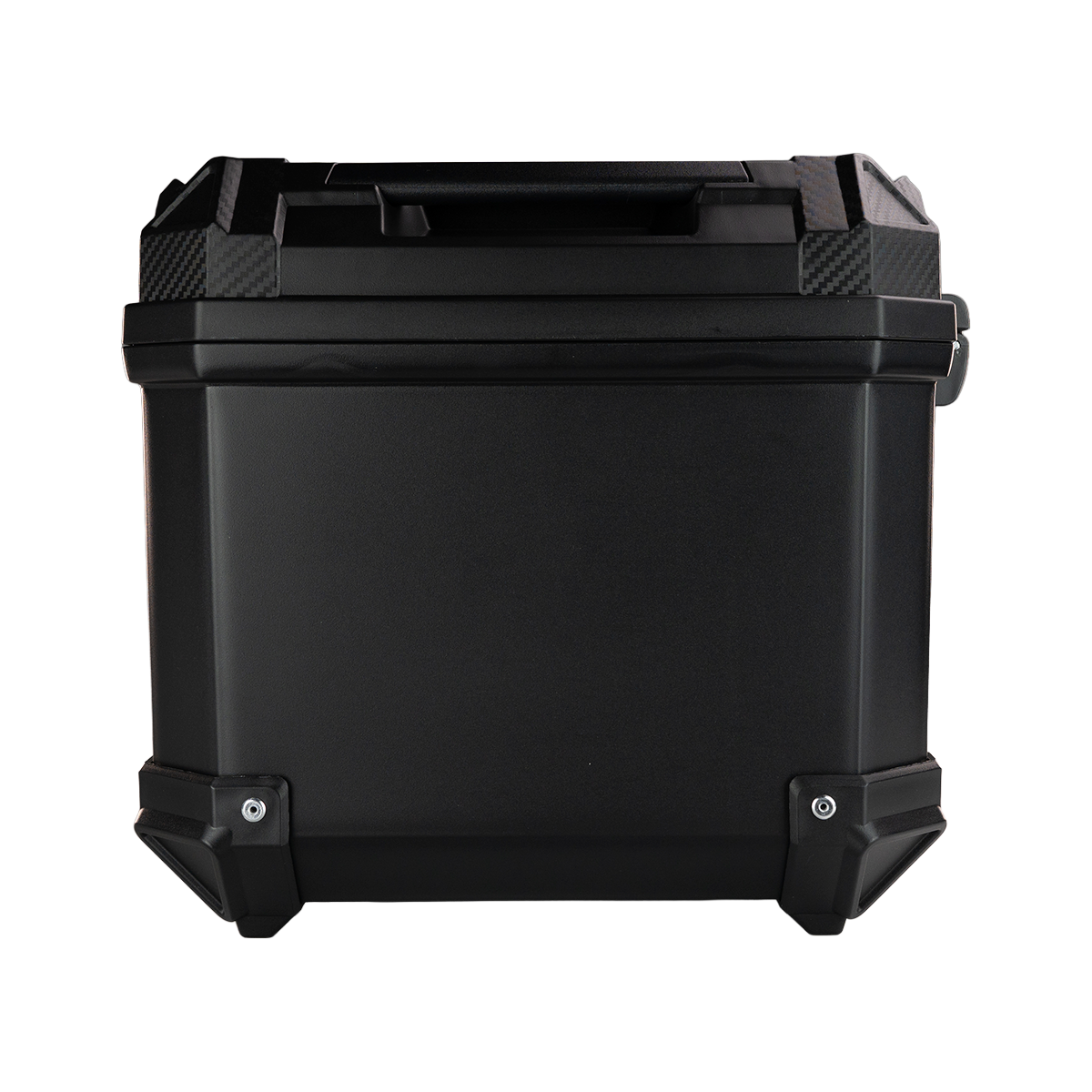 MALETERO TOP CASE BLACK CON RESPALDO 45 L Accesorios KOV + de motociclista