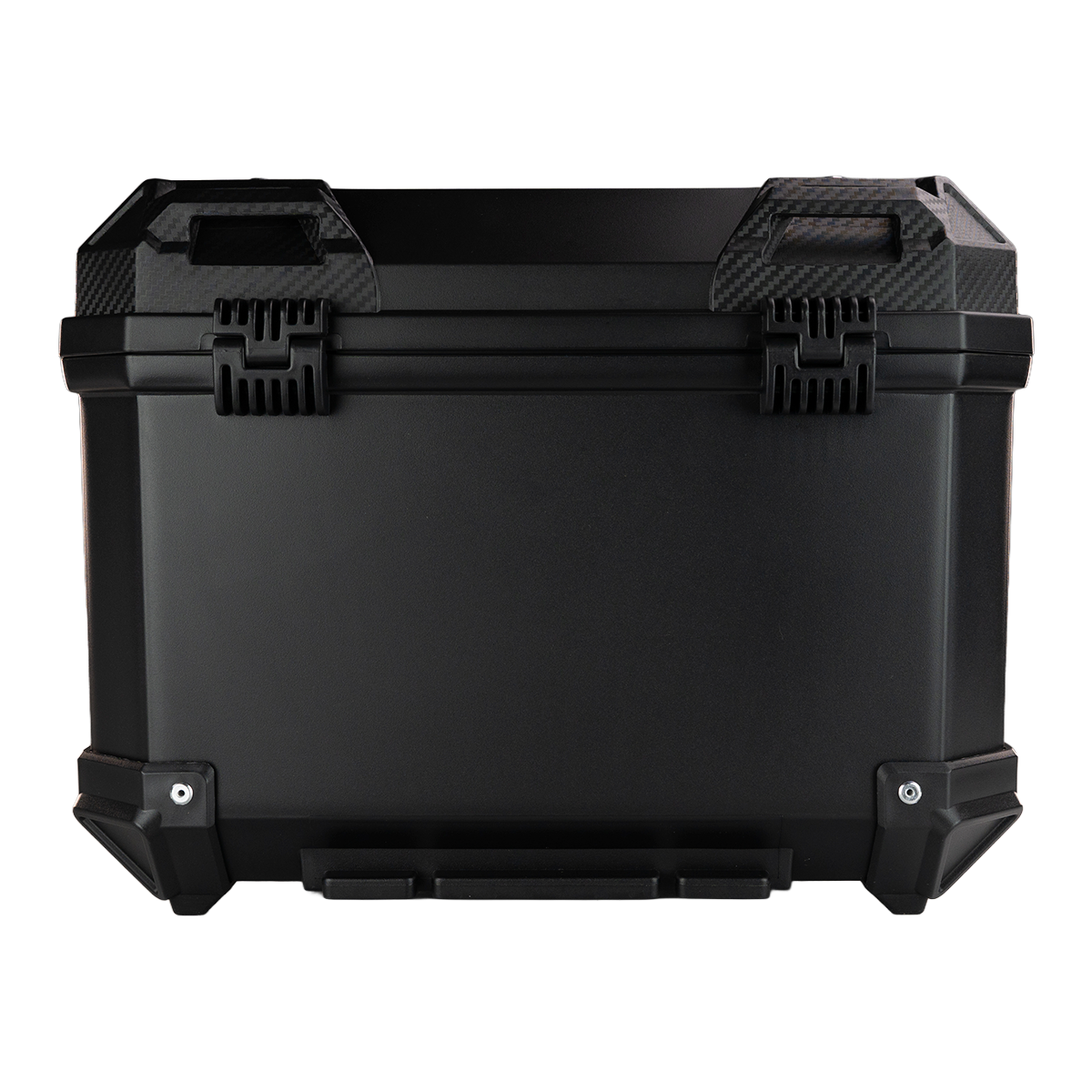 MALETERO TOP CASE BLACK CON RESPALDO 45 L Accesorios KOV + de motociclista