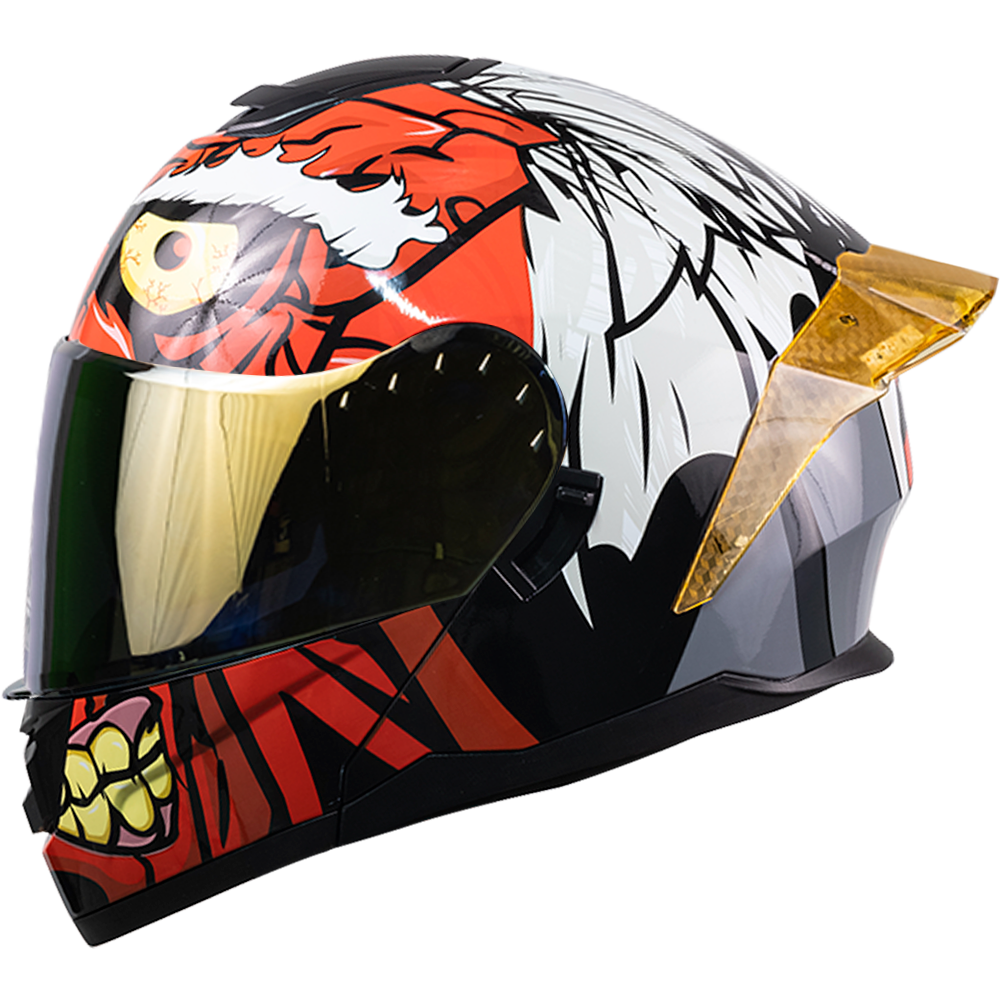 CASCO ZERO DC TWO FACES ROJO Cascos KOV + de motociclista