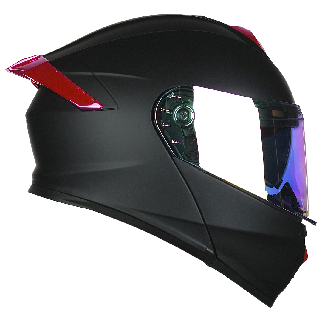 CASCO THUNDER METAL PINK Cascos KOV + de motociclista