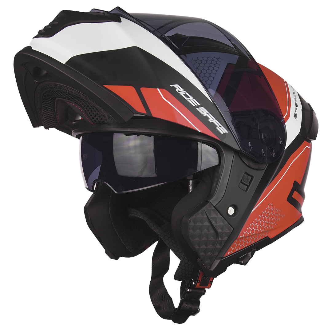 CASCO THUNDER REVENGE ROJO Cascos KOV + de motociclista