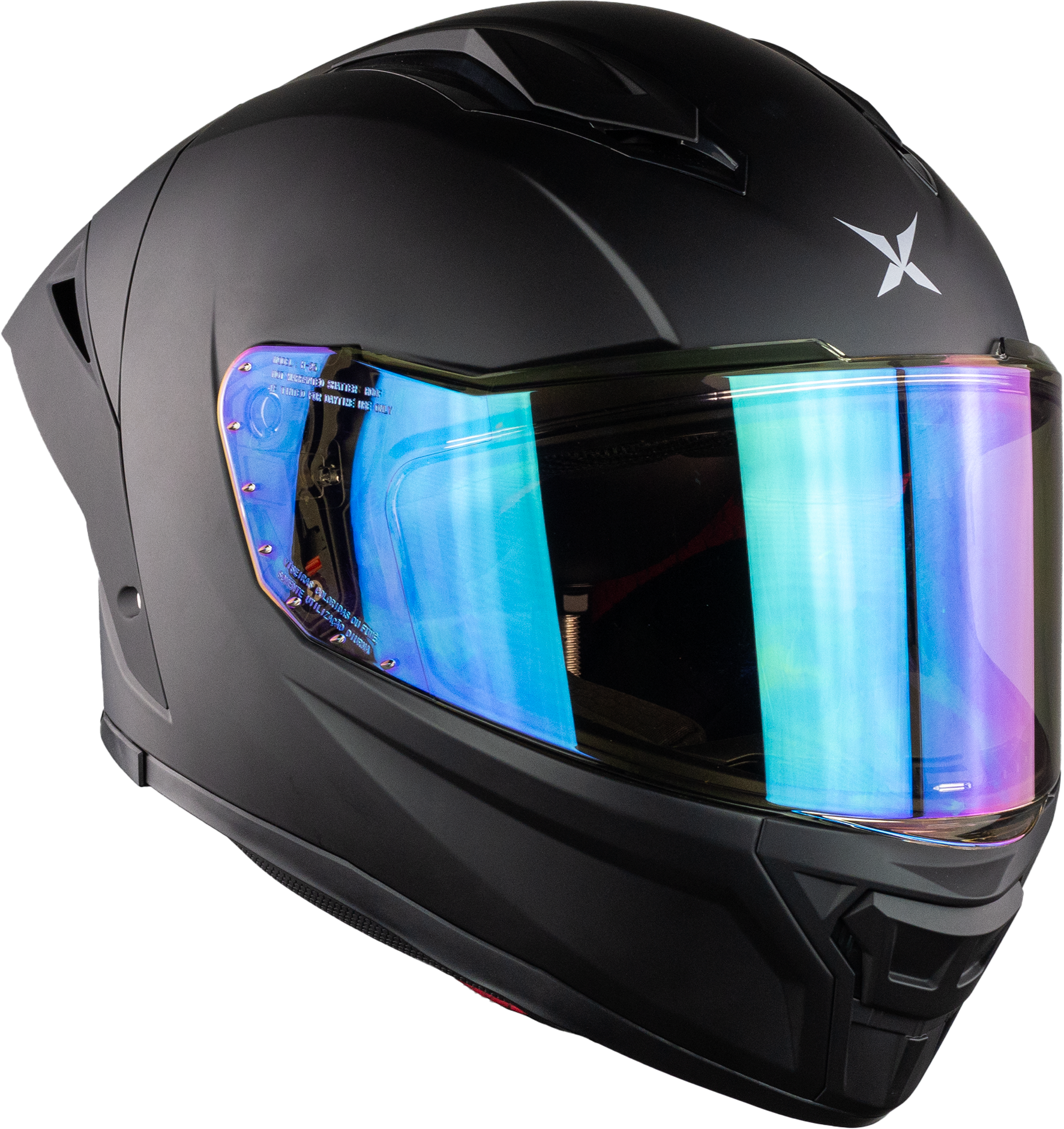 CASCO VELUX NEGRO MATE Cascos X-KOV + de motociclista