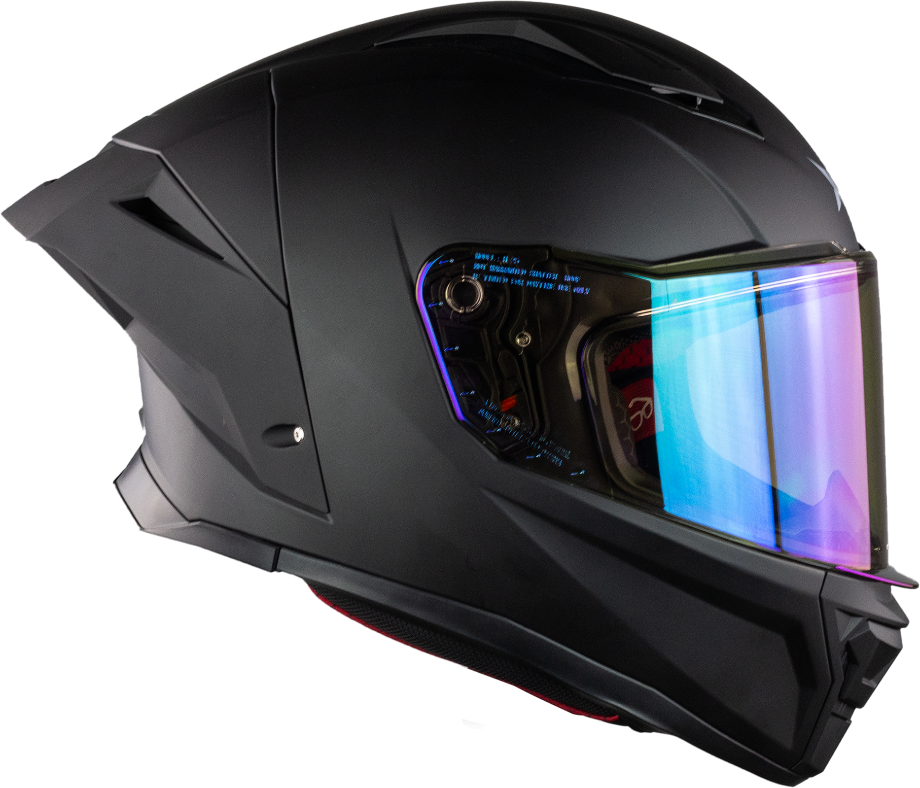 CASCO VELUX NEGRO MATE Cascos X-KOV + de motociclista
