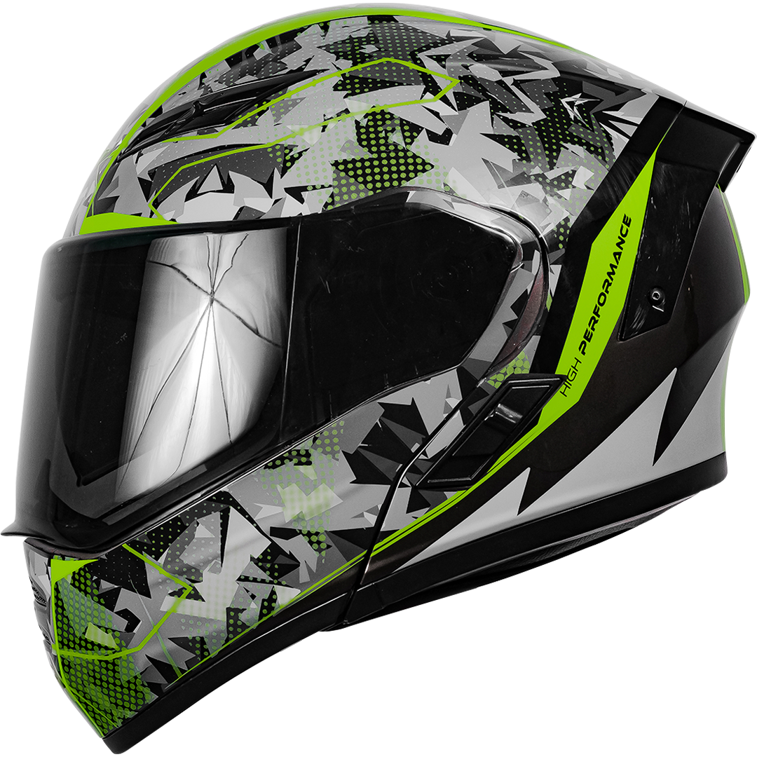 CASCO NÉBULA WRAP VERDE Cascos KOV + de motociclista