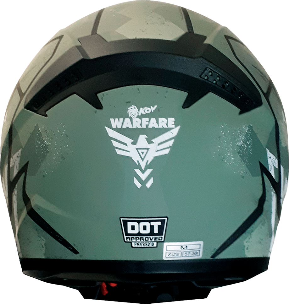 CASCO NOVAK WARFARE BATTLE Cascos KOV + de motociclista