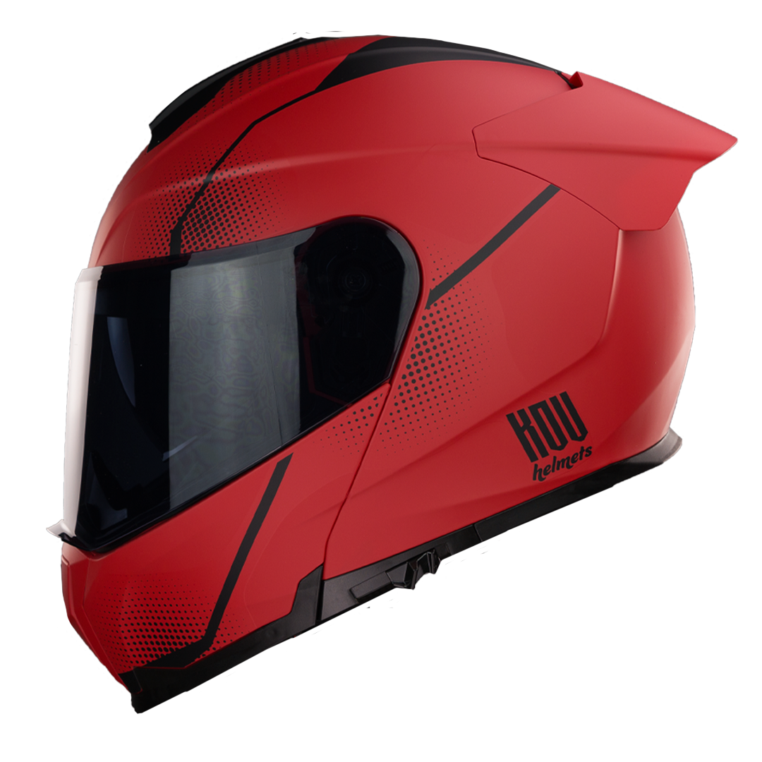 CASCO LITIO ZURF ROJO Cascos KOV + de motociclista