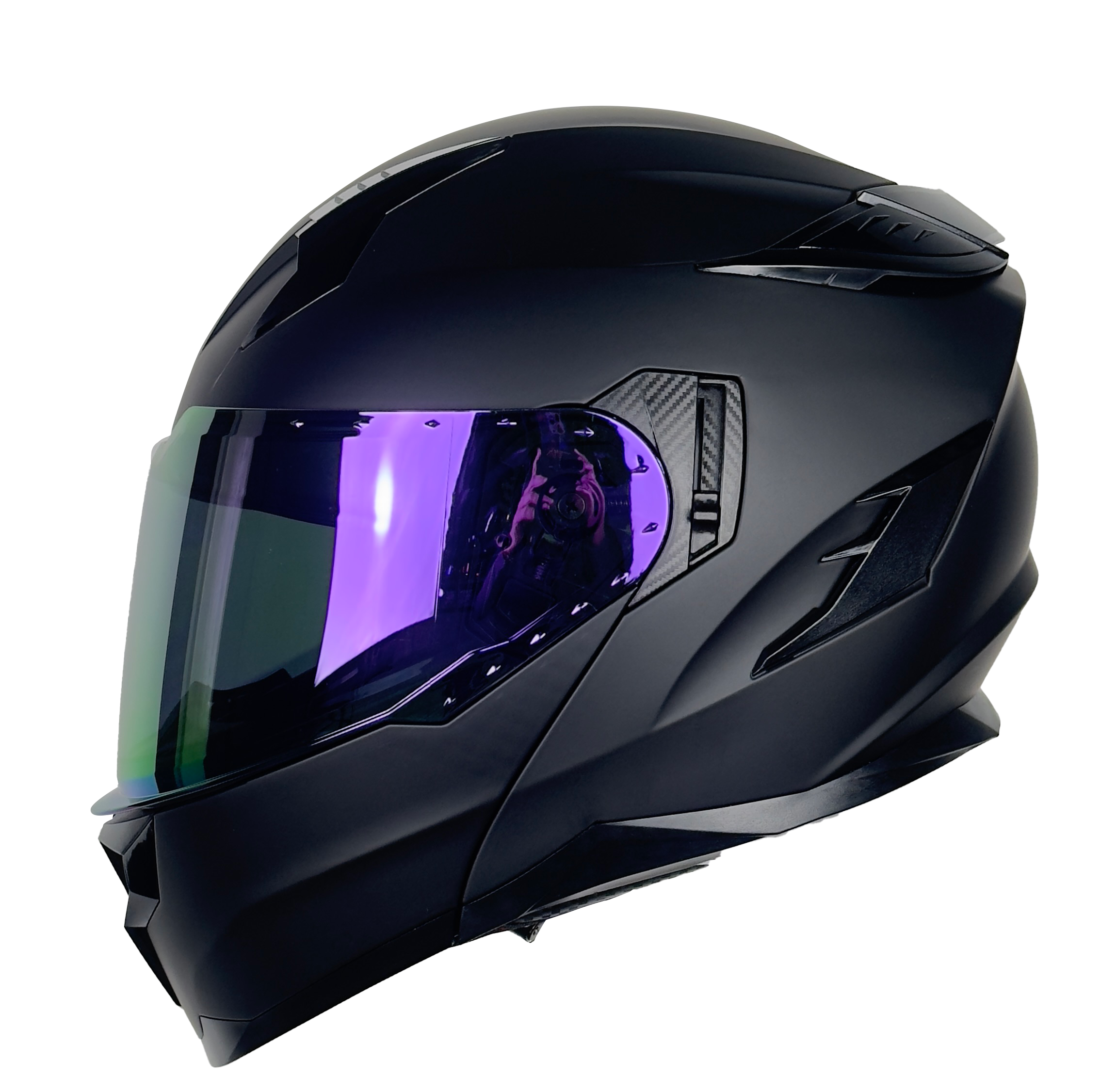 CASCO MAXIMUS NEGRO MATE Cascos KOV + de motociclista