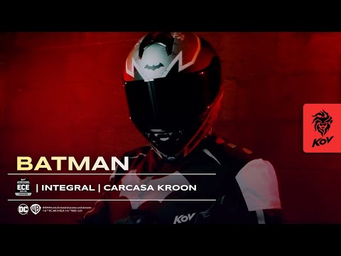 CASCO KROON DC BATMAN GRIS Cascos KOV + de motociclista