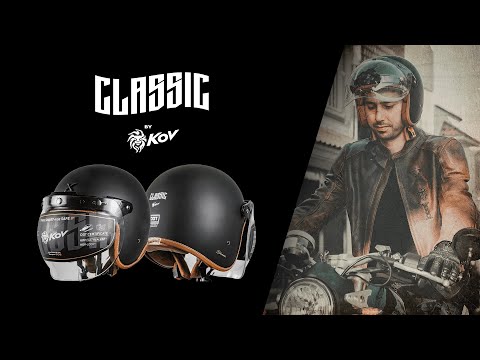 CASCO CLASSIC Cascos KOV + de motociclista