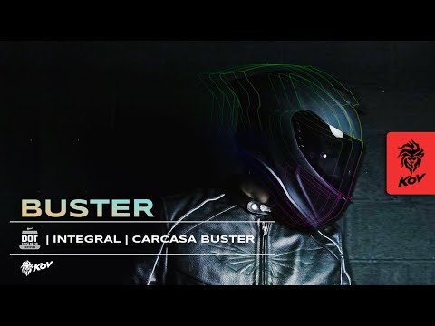 CASCO BUSTER NEGRO Cascos KOV + de motociclista