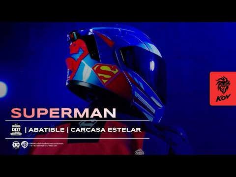 CASCO ESTELAR DC SUPERMAN Cascos KOV + de motociclista