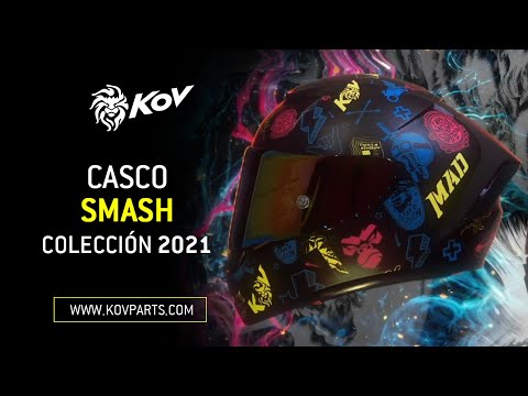 CASCO AIRCUT SMASH COLOR Cascos KOV + de motociclista