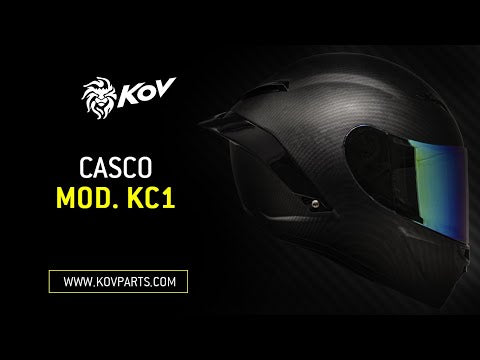 CASCO KC1 CARBON Cascos KOV + de motociclista