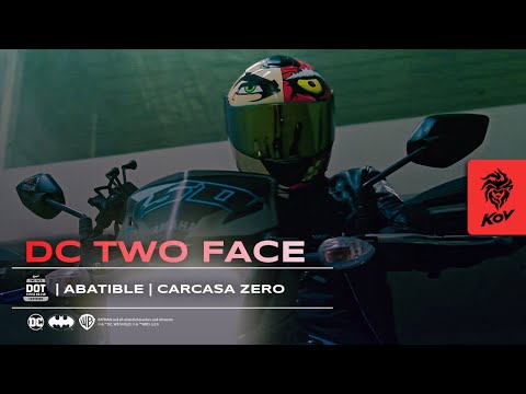 CASCO ZERO DC TWO FACES MORADO Cascos KOV + de motociclista