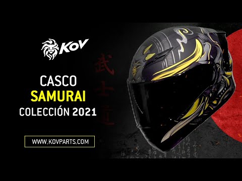 CASCO ESTELAR SAMURAI Cascos KOV + de motociclista