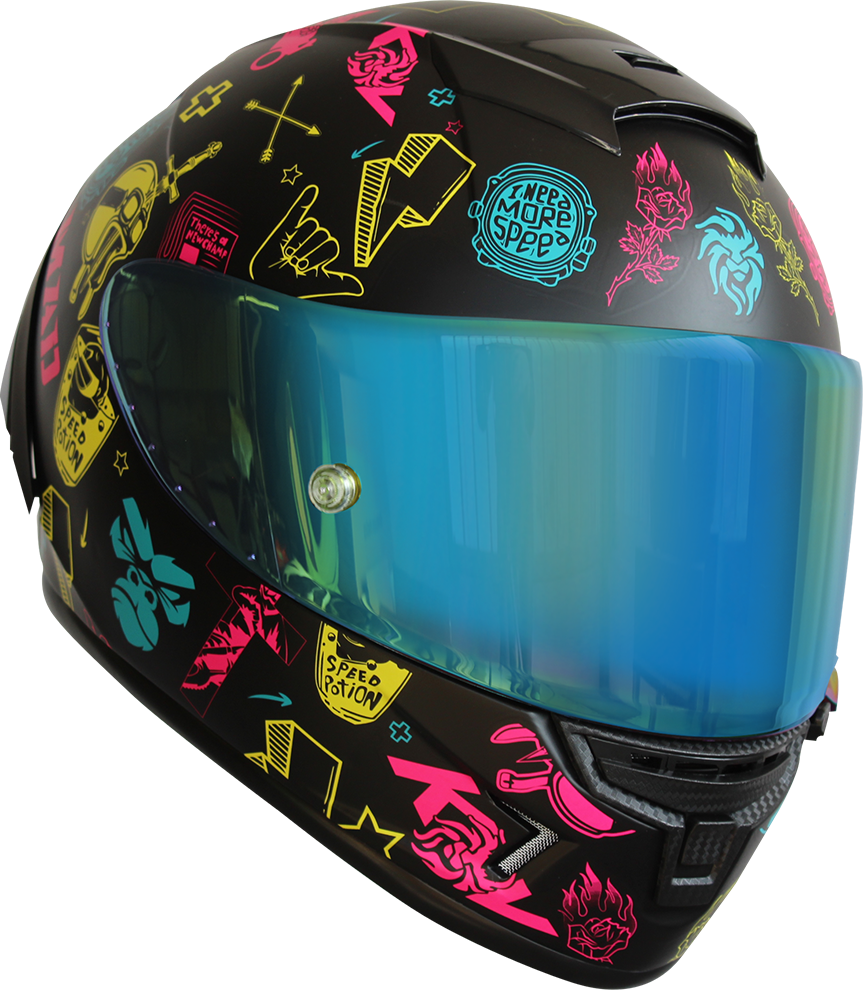 CASCO AIRCUT SMASH COLOR Cascos KOV + de motociclista