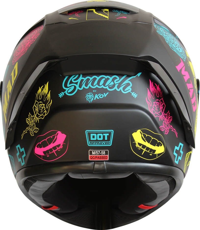 CASCO AIRCUT SMASH COLOR Cascos KOV + de motociclista