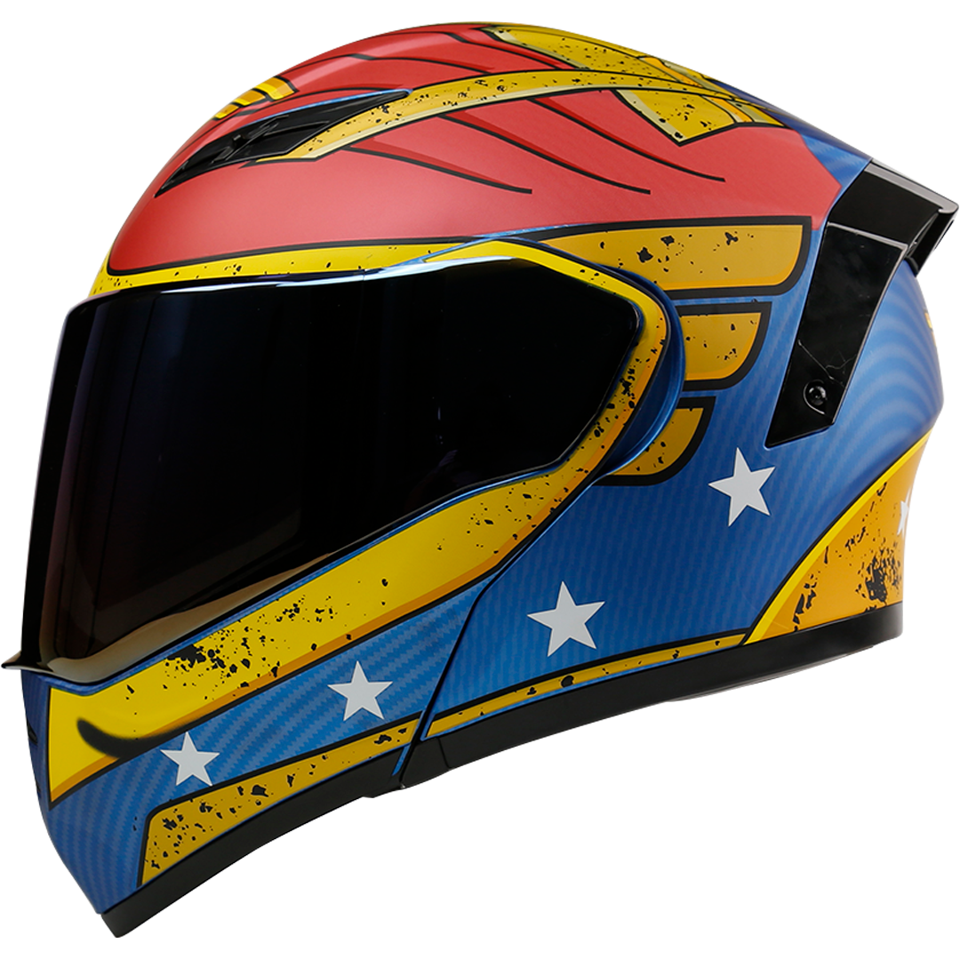 CASCO ESTELAR DC WONDER WOMAN - MUJER MARAVILLA Cascos KOV + de motociclista