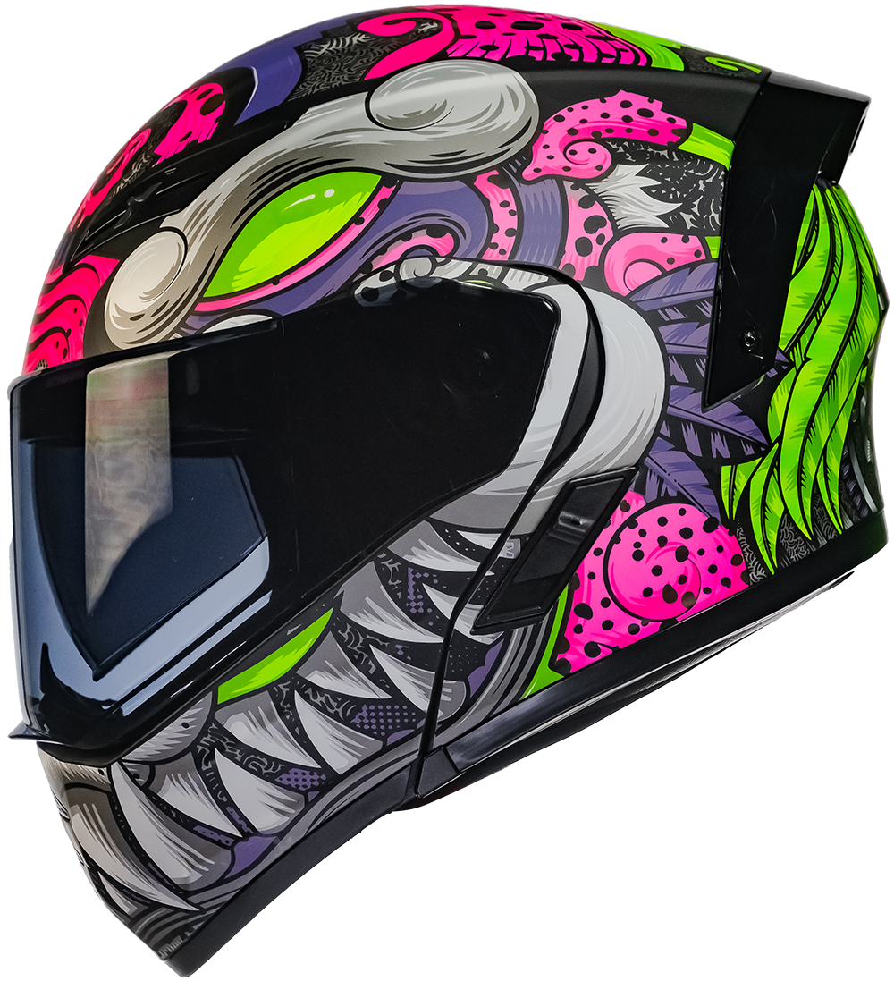 CASCO ESTELAR BALAM COLORES (luz led) Cascos KOV S + de motociclista