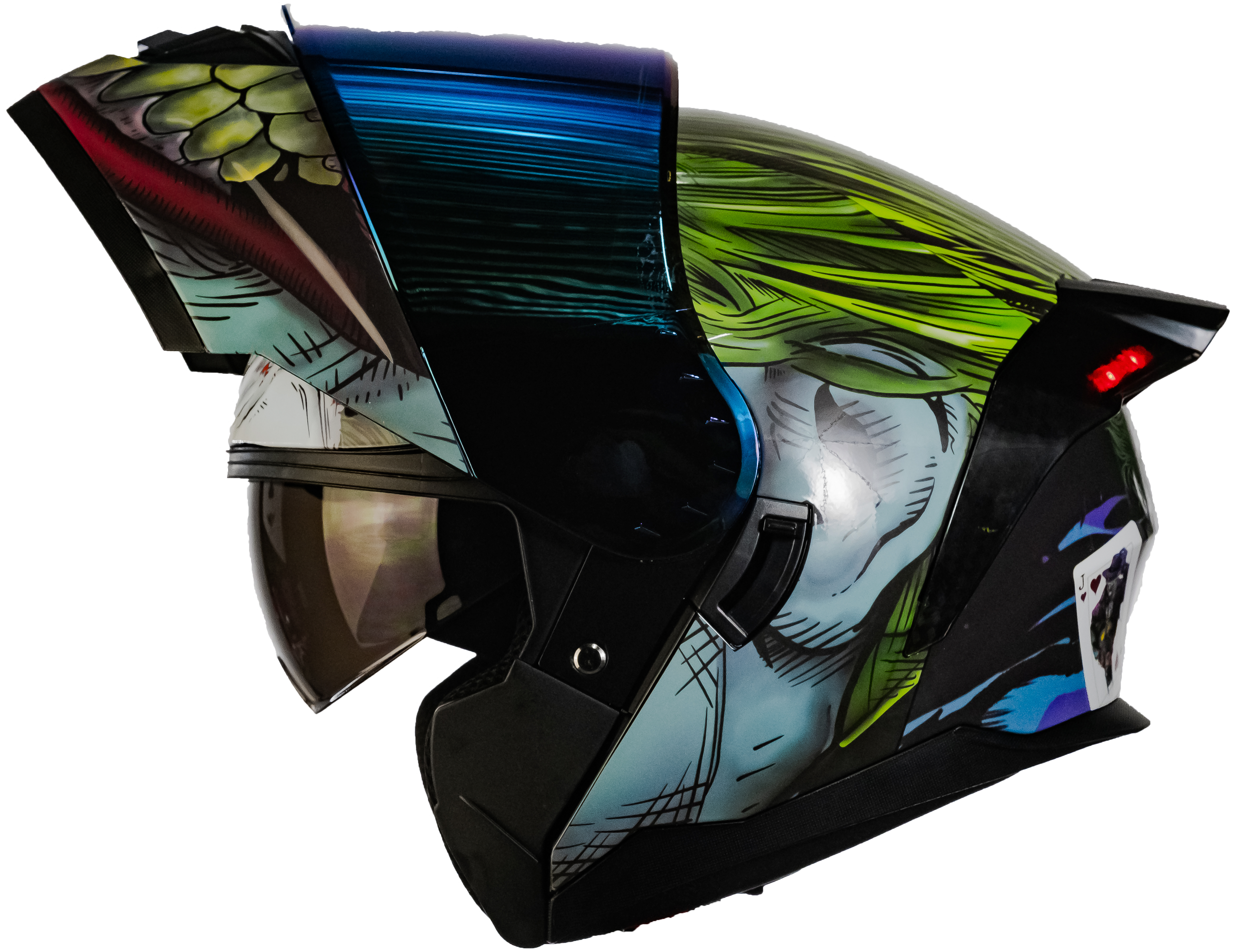 CASCO DC ZERO THE JOKER - EL GUÁSON Cascos KOV + de motociclista