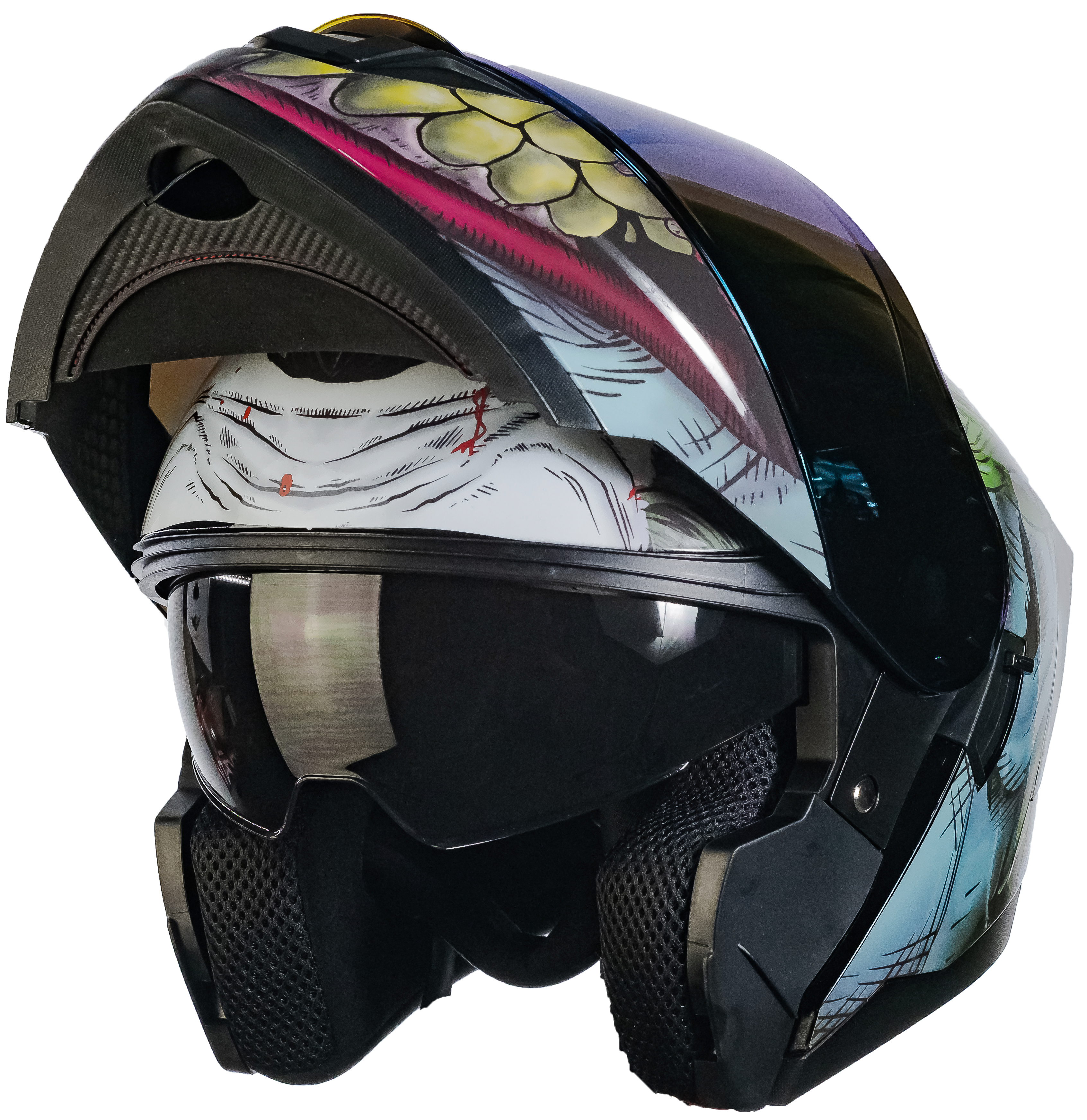 CASCO DC ZERO THE JOKER - EL GUÁSON Cascos KOV + de motociclista