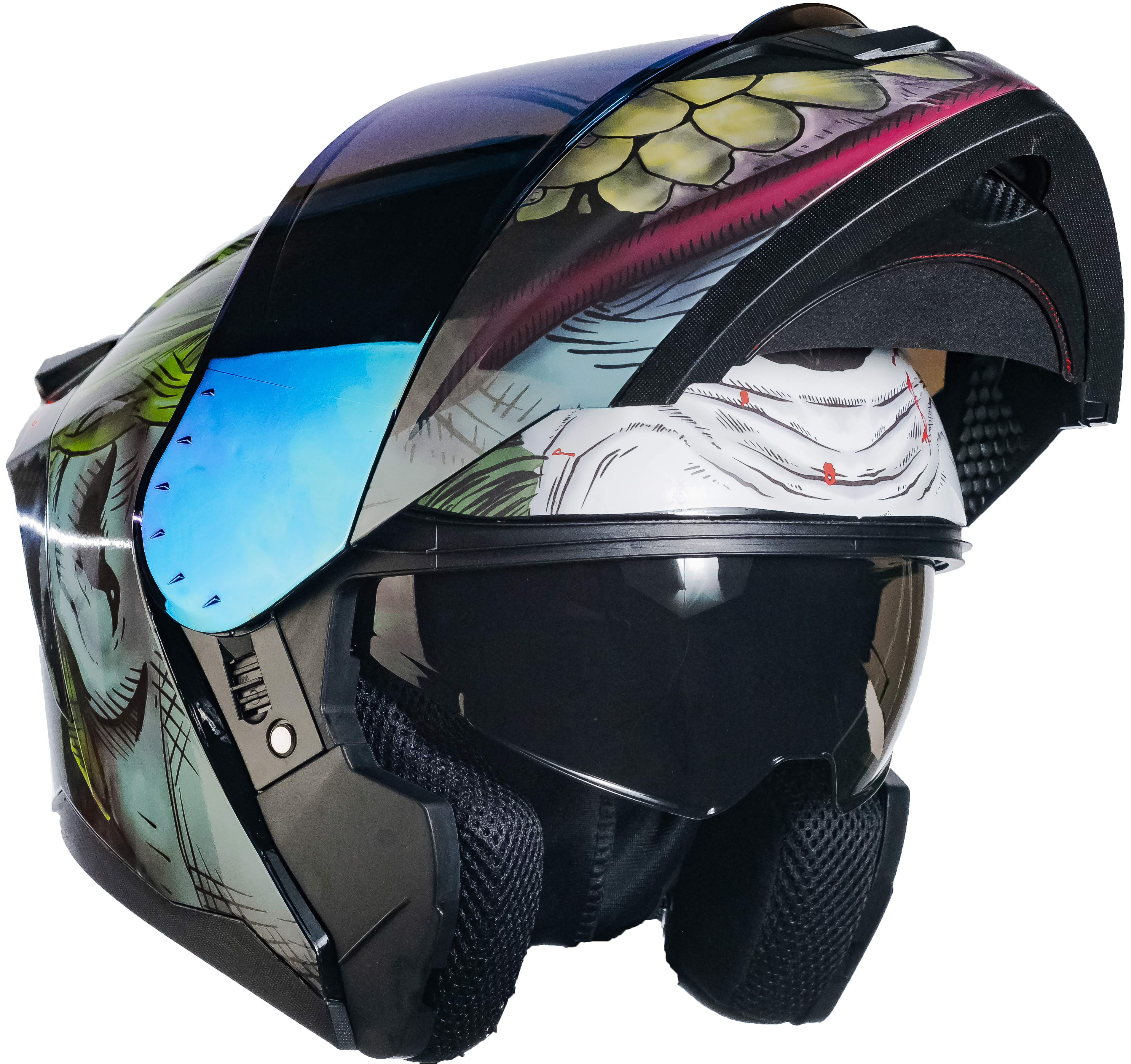 CASCO DC ZERO THE JOKER - EL GUÁSON Cascos KOV + de motociclista