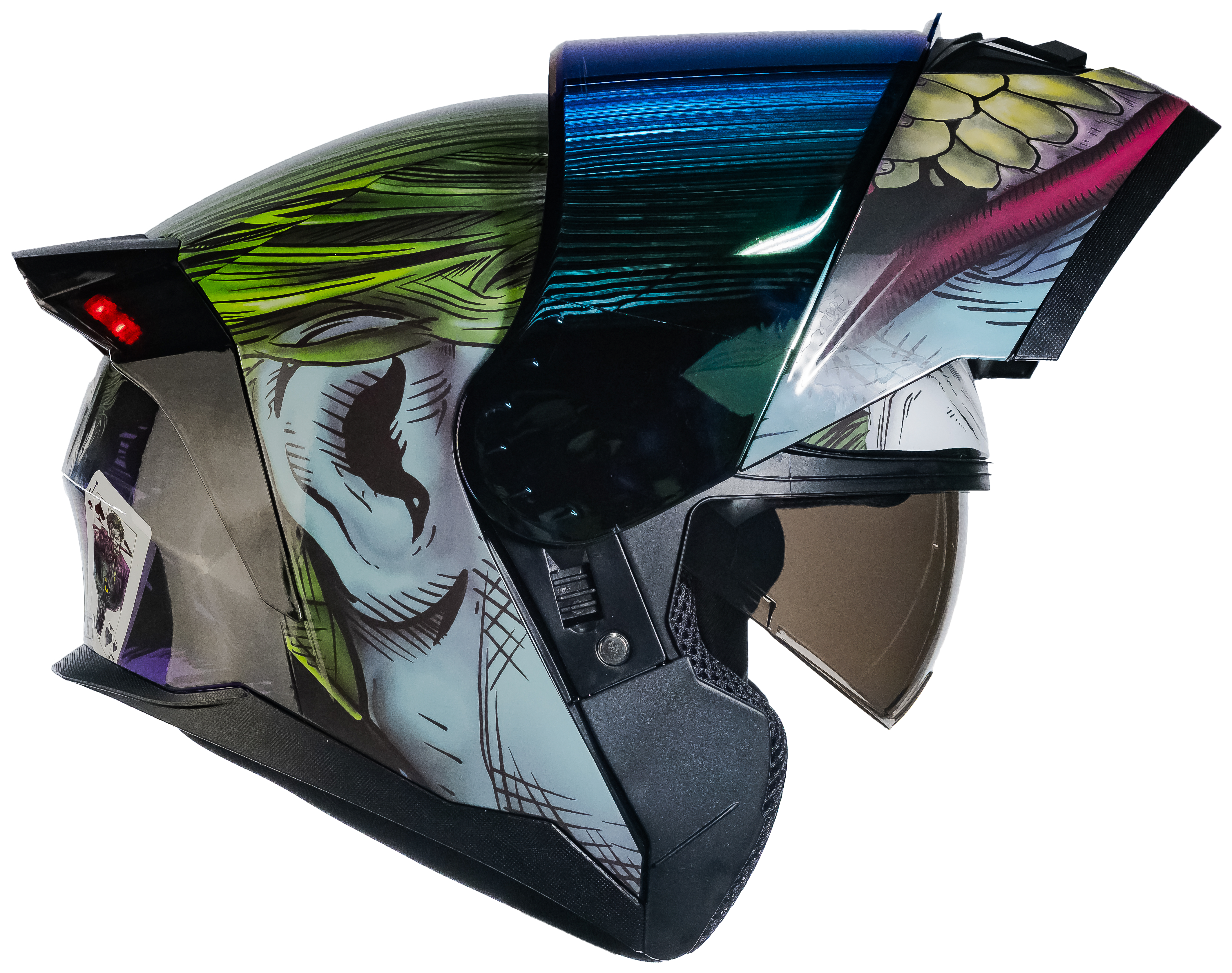 CASCO DC ZERO THE JOKER - EL GUÁSON Cascos KOV + de motociclista